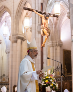 Alocución de S.E. Mons. Luis Marín al final de su ordenación episcopal